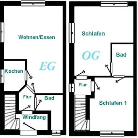 Daire Wohlfuehldomizil Dorum